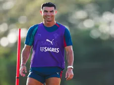 Portugal treina na praia antes da estreia na Copa do Mundo