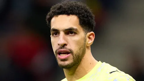 Mostafa Shobeir durante jogo do Egito. (Photo by Alex Caparros/Getty Images)