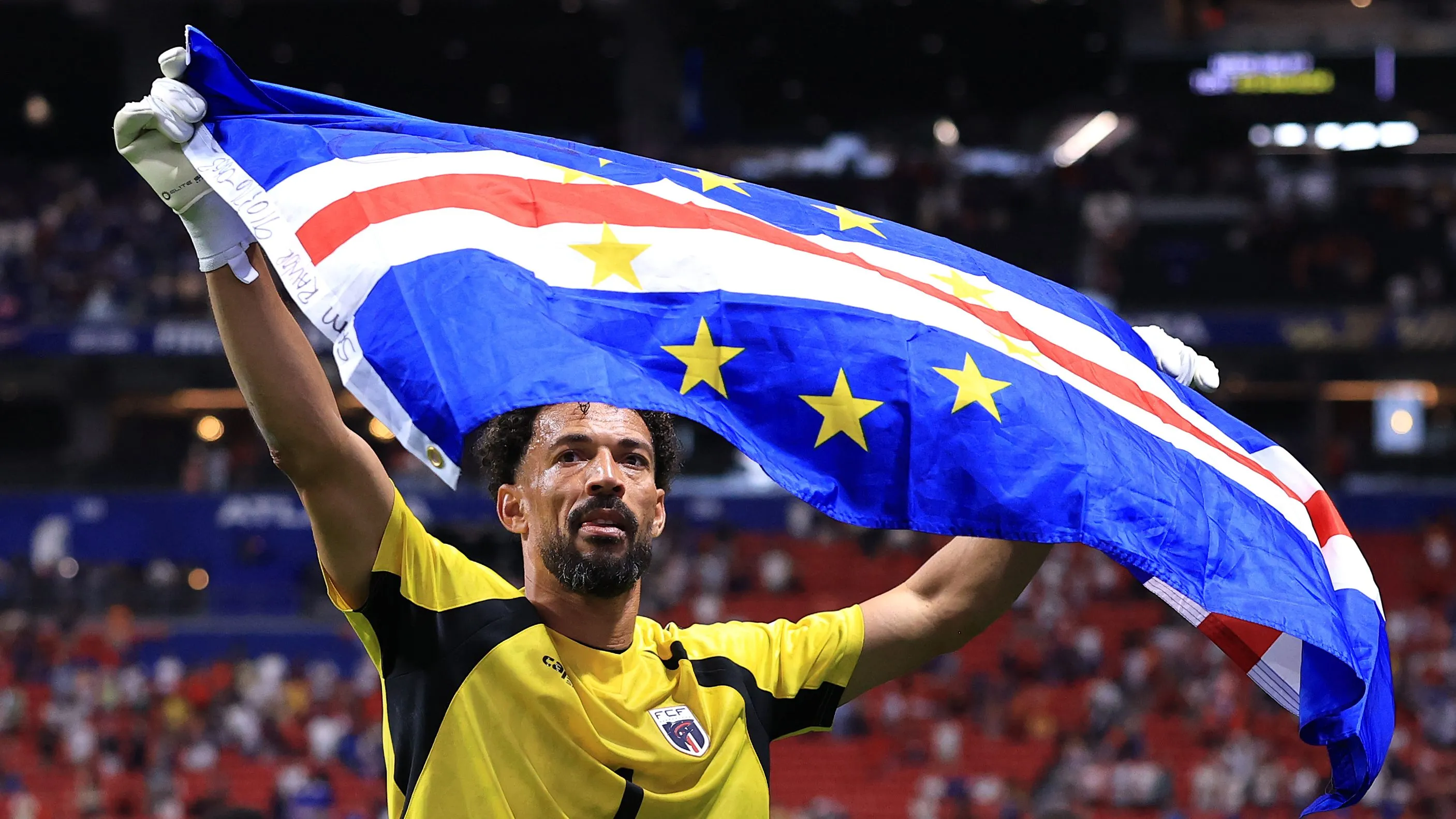 Vozinha foi o herói de Cabo Verde na partida. Foto: Buda Mendes/Getty Images