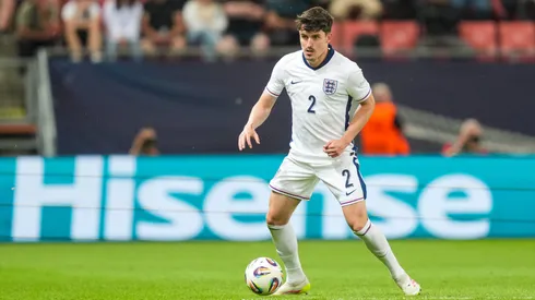 Tino Livramento em jogo da Inglaterra (Christian Hofer/Getty Images)
