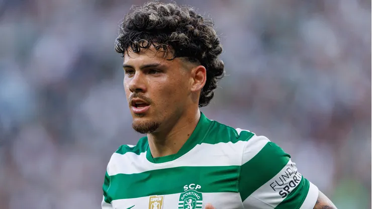Maxi Araújo em ação pelo Sporting. Foto: IMAGO / Ball Raw Images