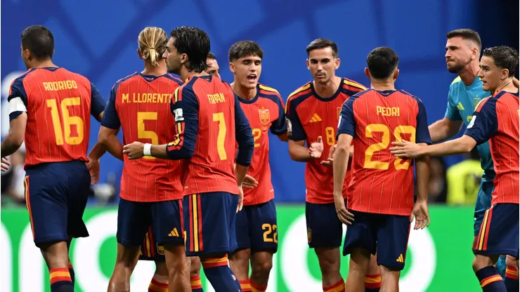 Espanha na estreia contra Cabo Verde. Foto: IMAGO / SportPix UK