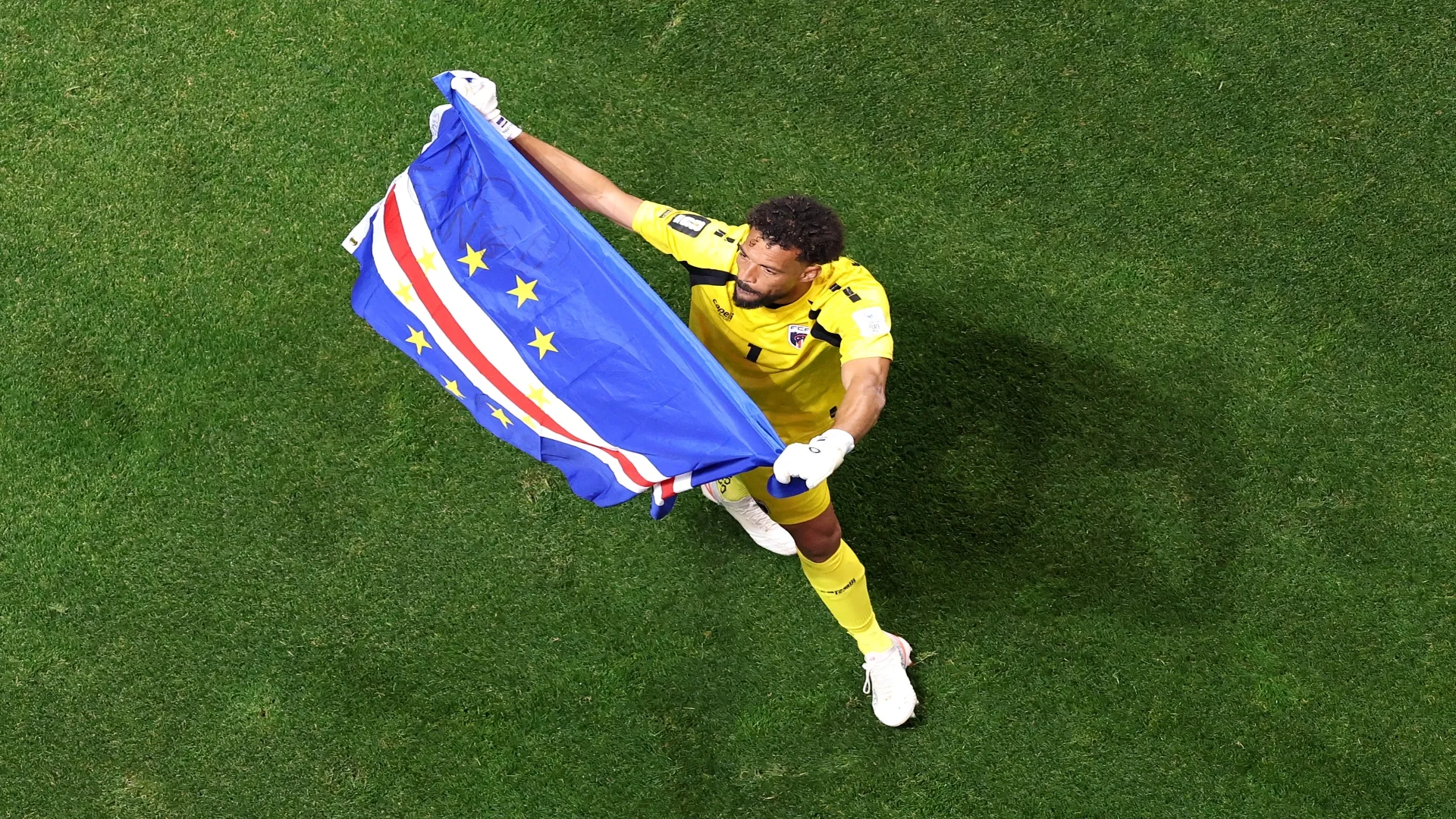 Vozinha, goleiro de Cabo Verde e sensação da Copa – Justin Setterfield/Getty Images