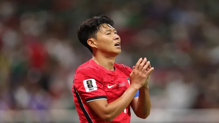 Son Heung-min na estreia da Coreia do Sul na Copa contra a República Tcheca - Alex Slitz/Getty Images