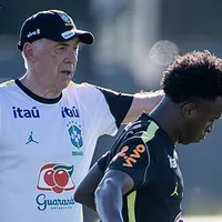Ancelotti escala Vini Jr, Luiz, Rayan e Cunha em teste