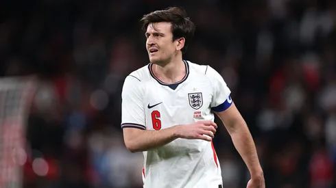 Harry Maguire se incomodou com Tuchel. Alex Pantling/Getty Images.
