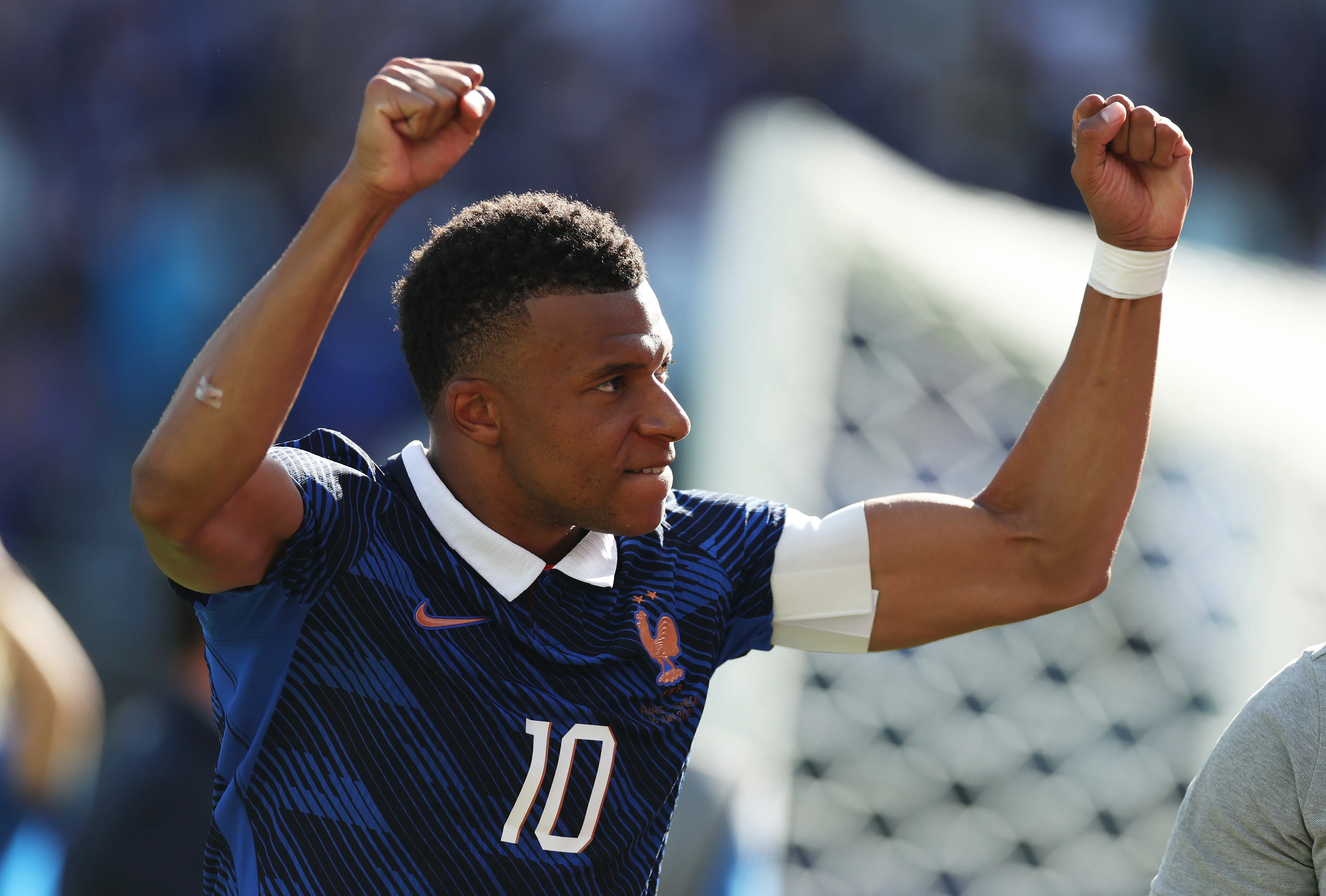 Mbappé chegou aos 58 gols pela França. (Photo by Al Bello/Getty Images)