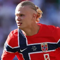 Haaland faz seu primeiro gol na Copa do Mundo