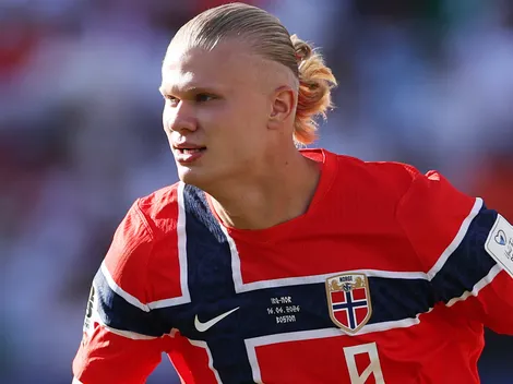 Haaland faz seu primeiro gol na Copa do Mundo