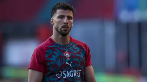 Rúben Dias será desfalque na estreia de Portugal. Foto: Carlos Rodrigues/Getty Images