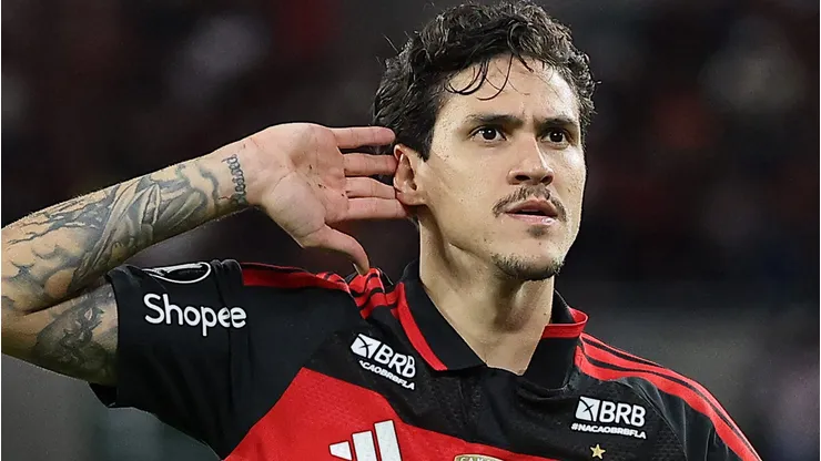 Pedro, atacante do Flamengo. (Photo by Wagner Meier/Getty Images)