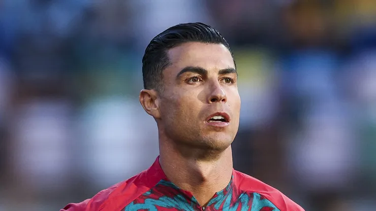 Cristiano Ronaldo sofre pressão da web por Messi para estreia na Copa (Photo by Carlos Rodrigues/Getty Images)