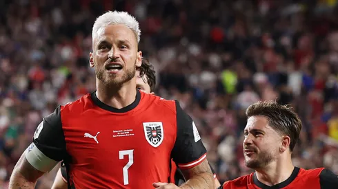 Áustria consegue vitória contra a Jordânia no sufoco na Copa do Mundo. (Foto: Stu Forster/Getty Images)