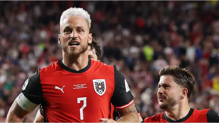 Áustria consegue vitória contra a Jordânia no sufoco na Copa do Mundo. (Foto: Stu Forster/Getty Images)