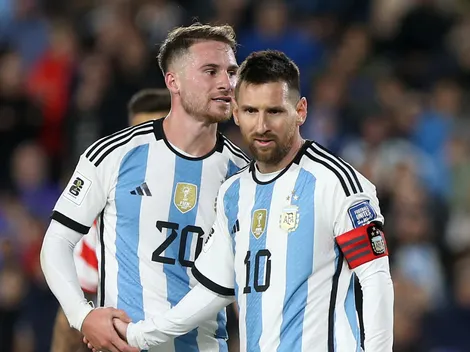 Mac Allister exalta importância de Messi