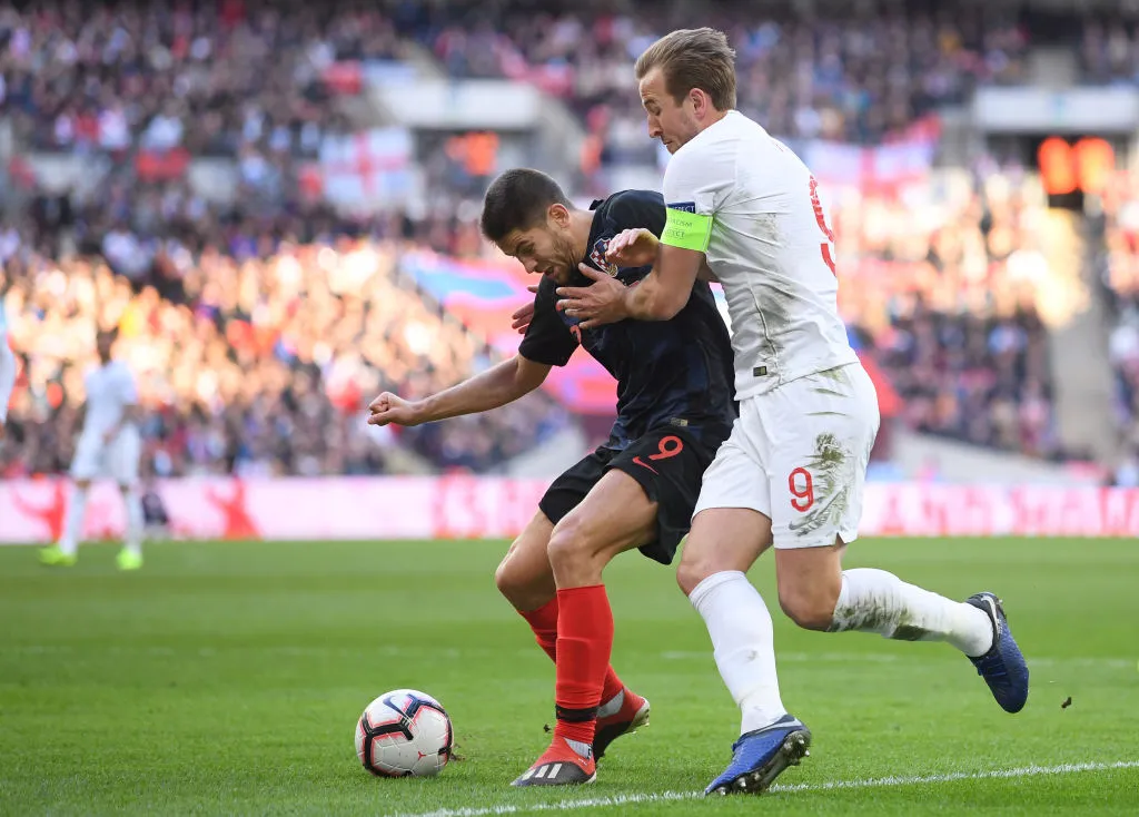 Inglaterra e Croácia se enfrentam pela Copa 2026 (Foto: Laurence Griffiths/Getty Images)