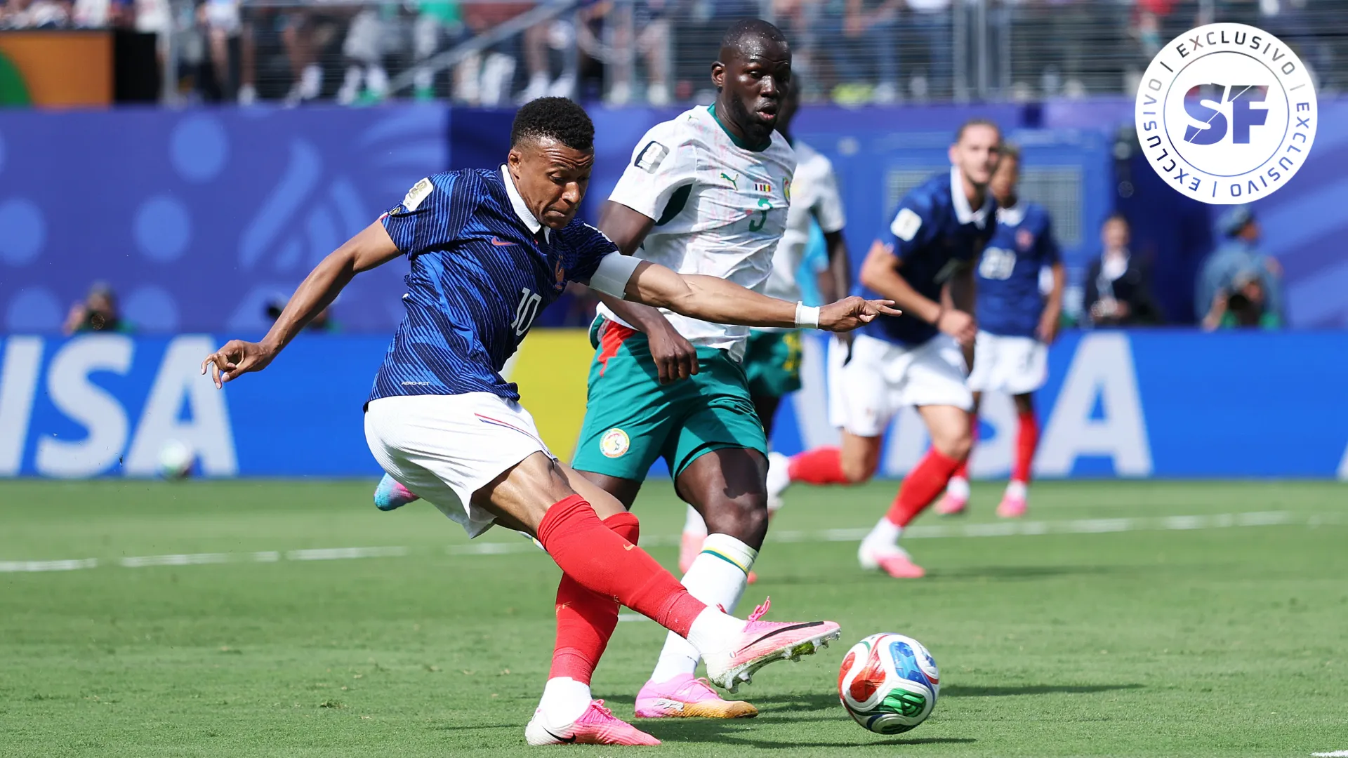 Kylian Mbappé marca gol na Copa do Mundo