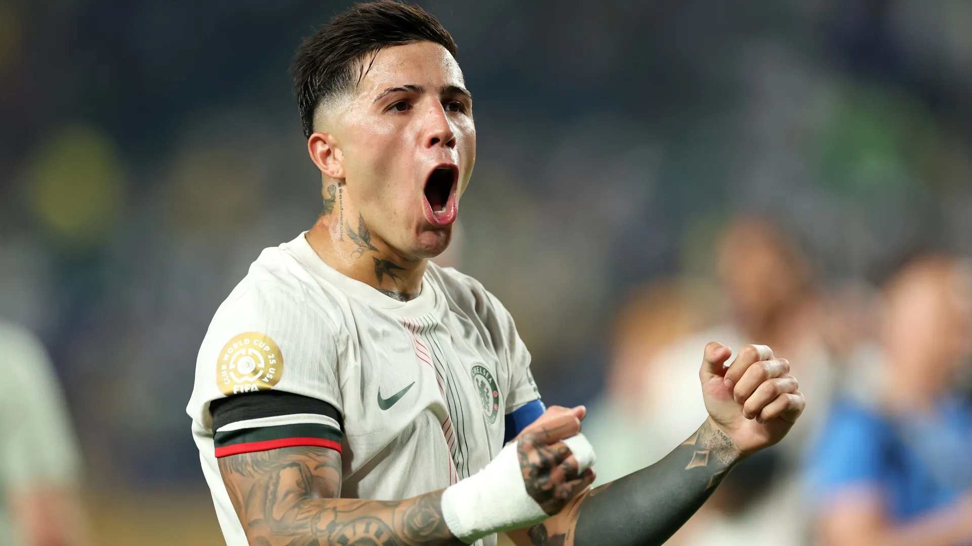 Enzo Fernández é alvo do Real Madrid (Luke Hales/Getty Images)