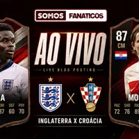 1ºT AO VIVO - Inglaterra 0 x 0 Croácia