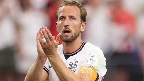 Harry Kane, artilheiro da Inglaterra. (Photo by Michael Steele/Getty Images)