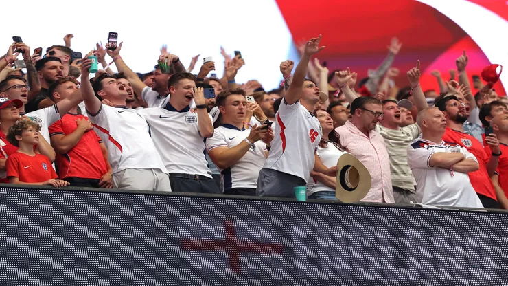 Torcedores da Inglaterra fazem a festa nos EUA - Katelyn Mulcahy/Getty Images for Rexona