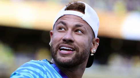 Neymar aguarda por estreia na Copa. Dan Mullan/Getty Images.