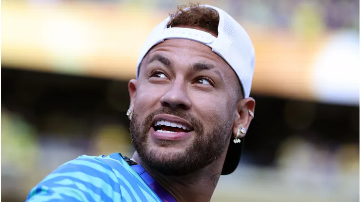 Neymar aguarda por estreia na Copa. Dan Mullan/Getty Images.