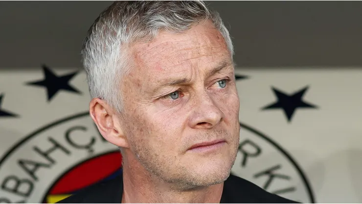 Ole Gunnar durante partida do Besiktas. (Photo by Ahmad Mora/Getty Images)