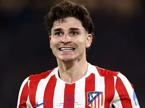 Julián Álvarez avisa ao Atlético que quer defender o Barcelona