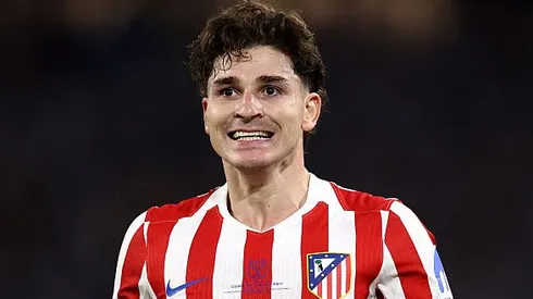 Julian Alvarez pelo Atlético. Foto: Fran Santiago/Getty Images