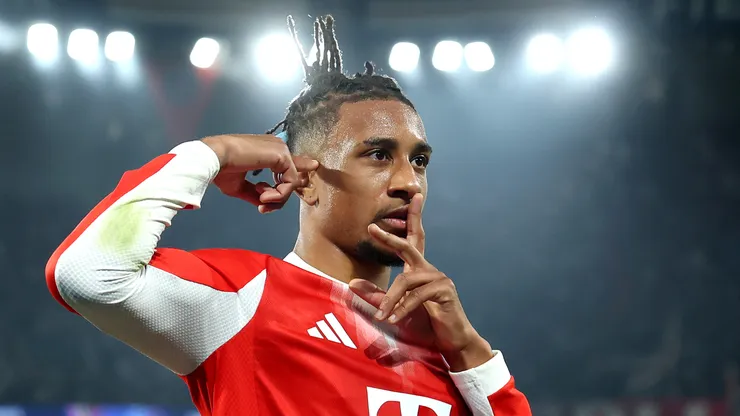 Michael Olise no Bayern. (Foto: Alexander Hassenstein/Getty Images)