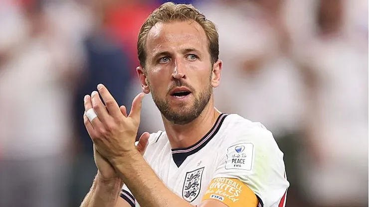 Harry Kane pela Inglaterra. Foto: Michael Steele/Getty Images