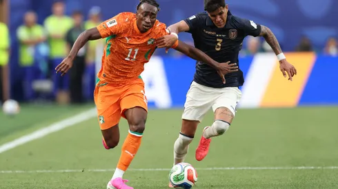 Yan Diomande é alvo do Liverpool (Darrian Traynor/Getty Images)