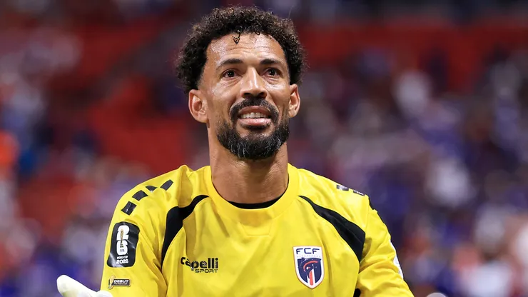Vozinha após o empate de Cabo Verde contra a Espanha. Foto: Buda Mendes/Getty Images