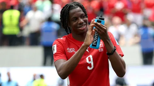 Johan Manzambi atinge feito histórico pela Suíça. (Photo by Harry How/Getty Images)