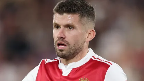 Caio Henrique em partida do Monaco. (Photo by Michael Steele/Getty Images)