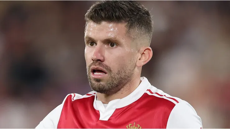 Caio Henrique em partida do Monaco. (Photo by Michael Steele/Getty Images)