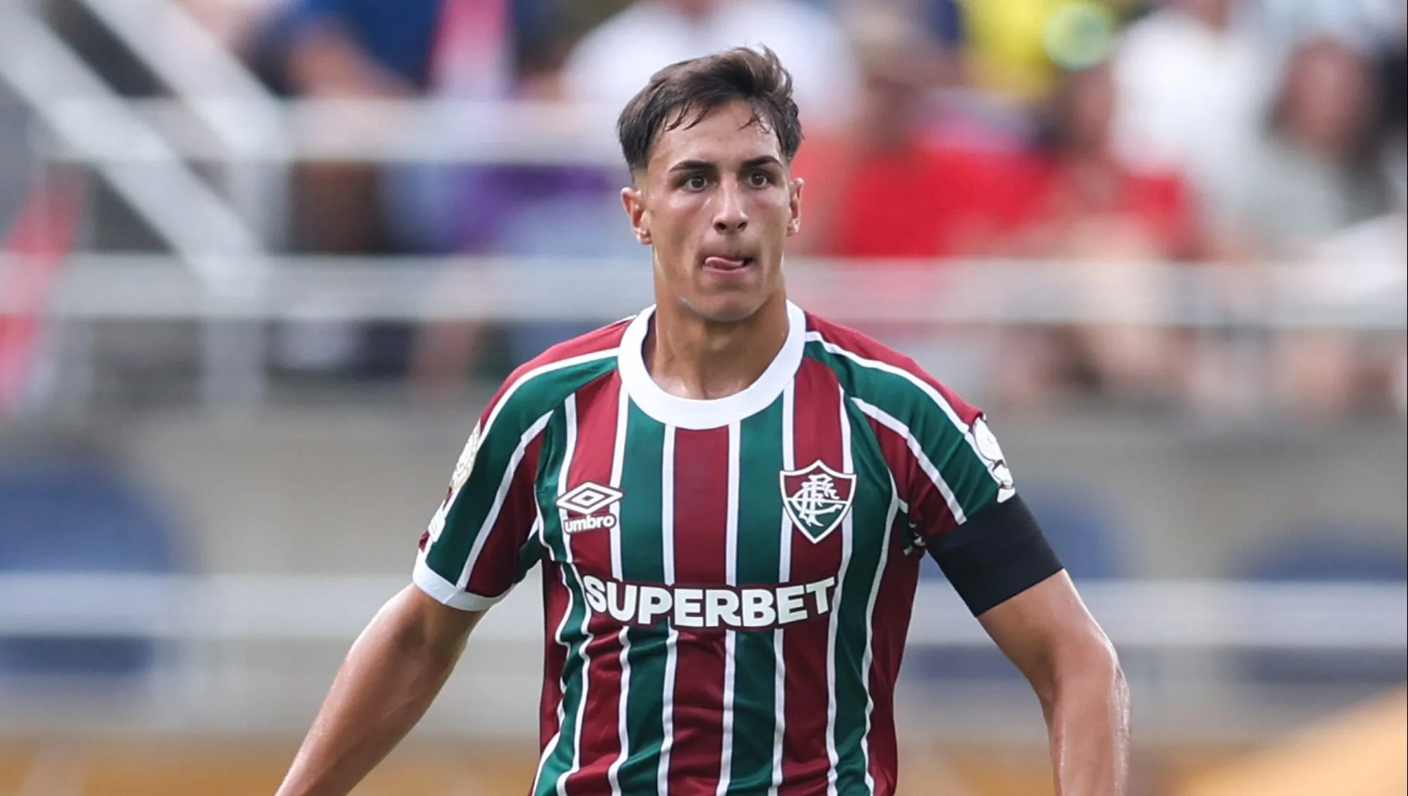 Facundo Bernal em jogo do Fluminense