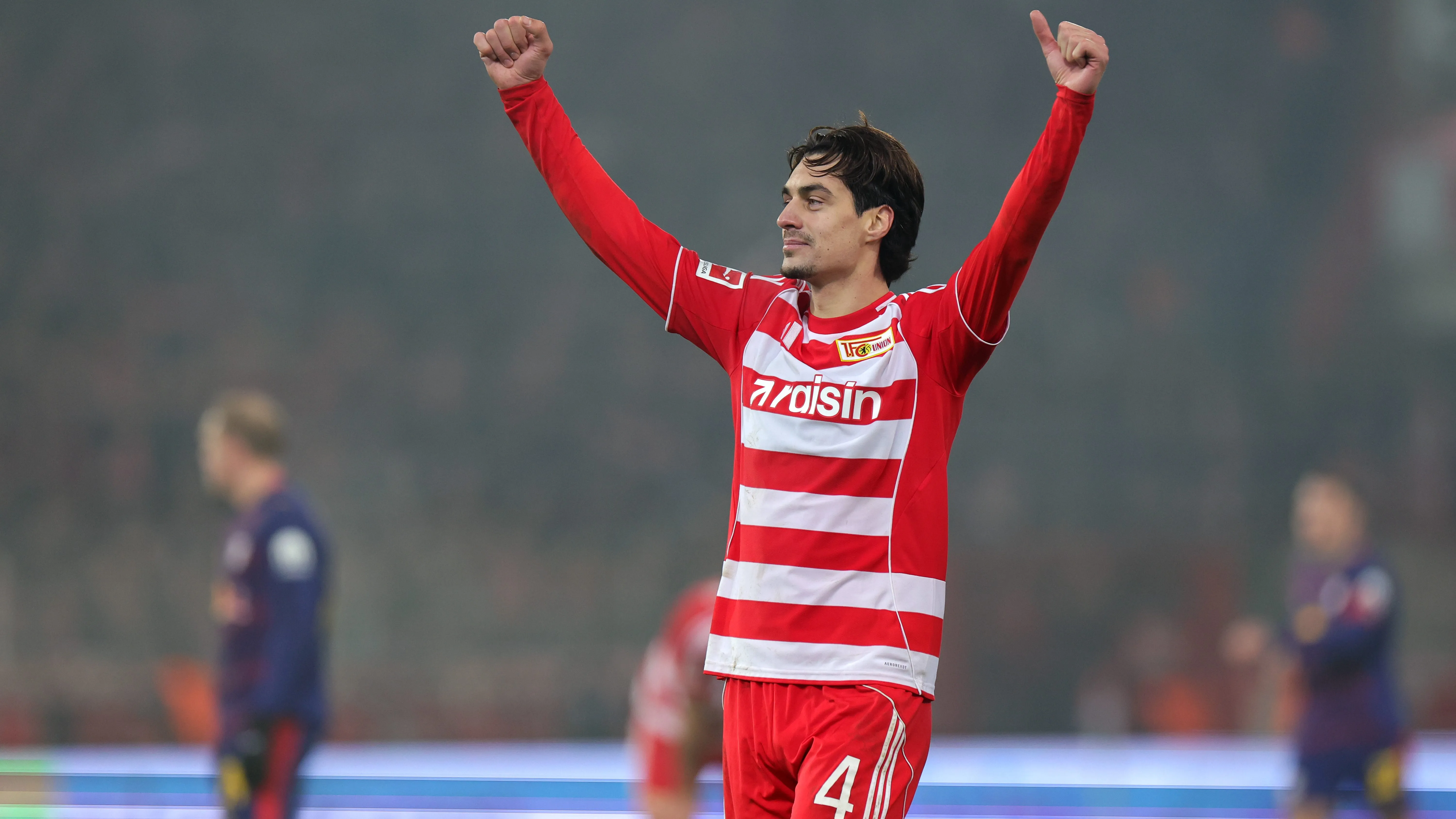 Diogo Leite em jogo do Union Berlin. Foto: Boris Streubel/Getty Images