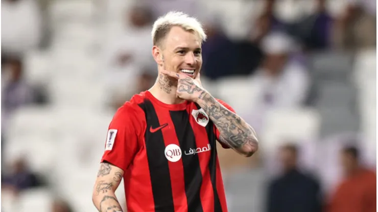 Róger Guedes pode defender a Seleção do Catar. Francois Nel/Getty Images.