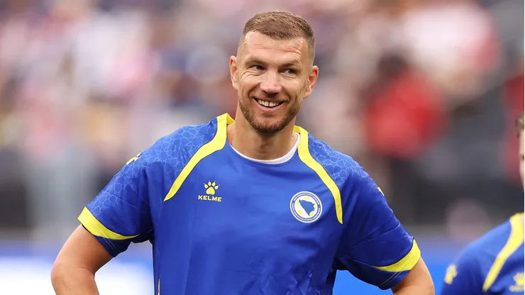 Džeko bate recorde na Copa do Mundo. Foto: Stu Forster/Getty Images