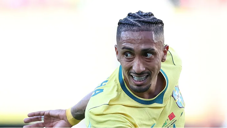 Por que Raphinha não consegue render pelo Brasil? Foto: Kevin C. Cox/Getty Images