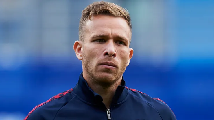 Arthur nos tempos de Barcelona. Foto: Juan Manuel Serrano Arce/Getty Images