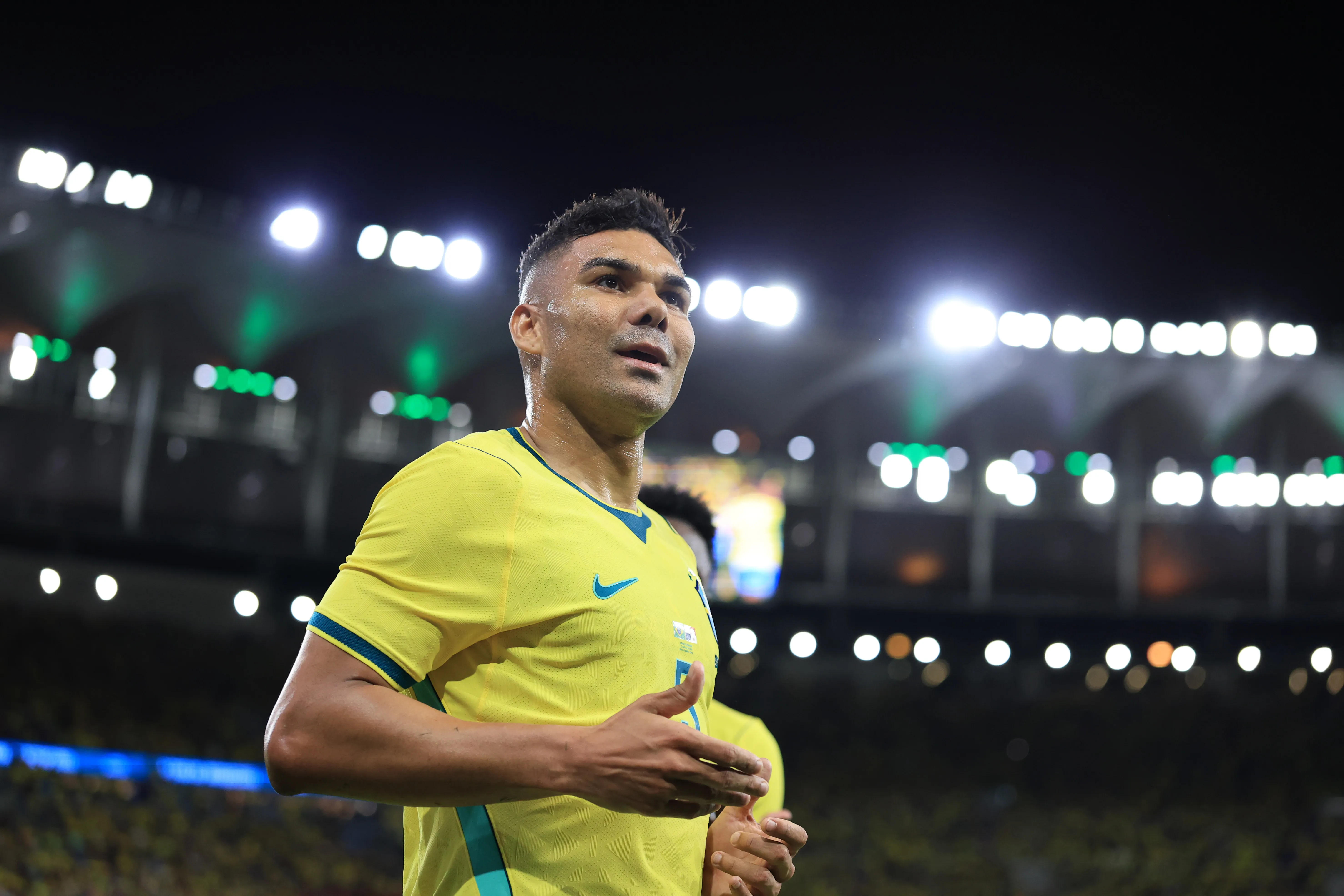 Casemiro em campo pelo Brasil (Foto: Buda Mendes/Getty Images)