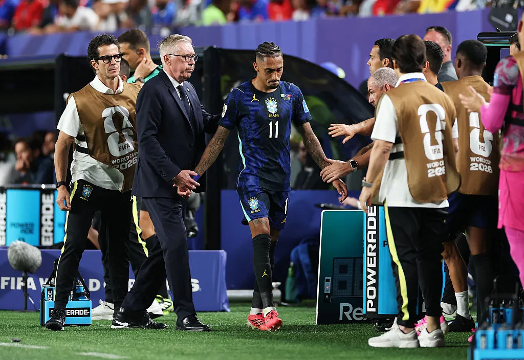 Raphinha vira dúvida contra a Escócia. (Photo by Dan Mullan/Getty Images)