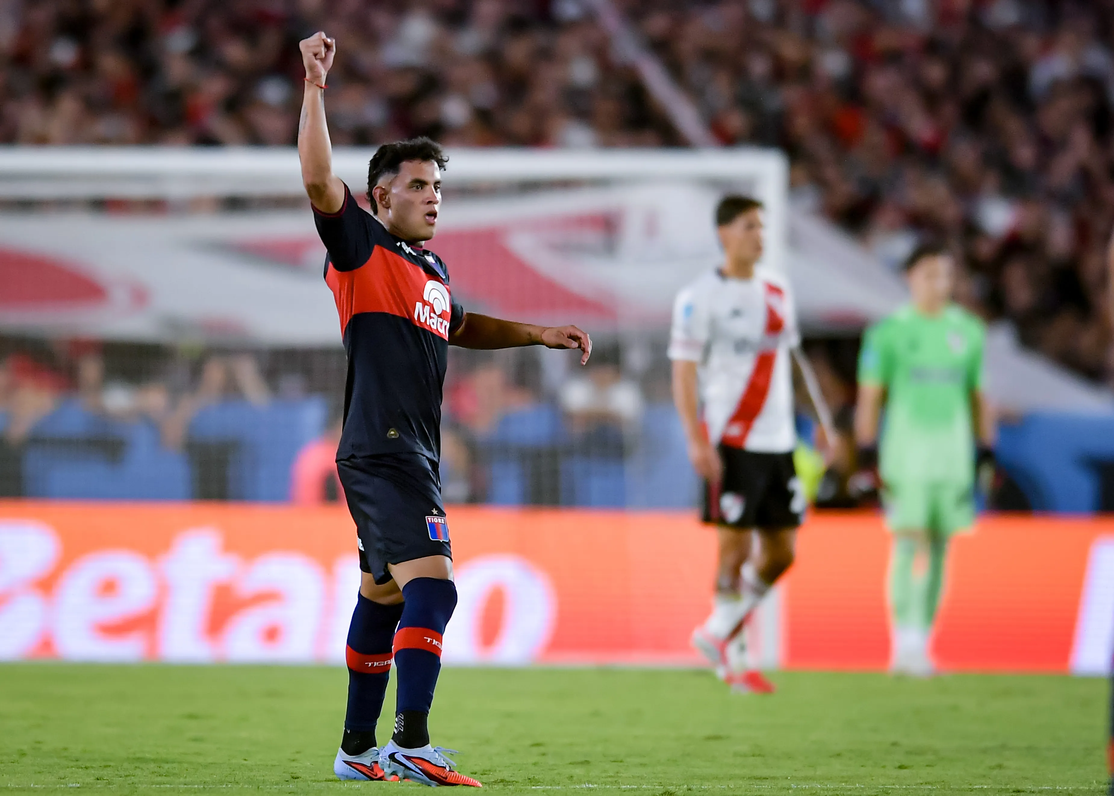 David Romero, atacante argentino. Foto: Marcelo Endelli/Getty Images