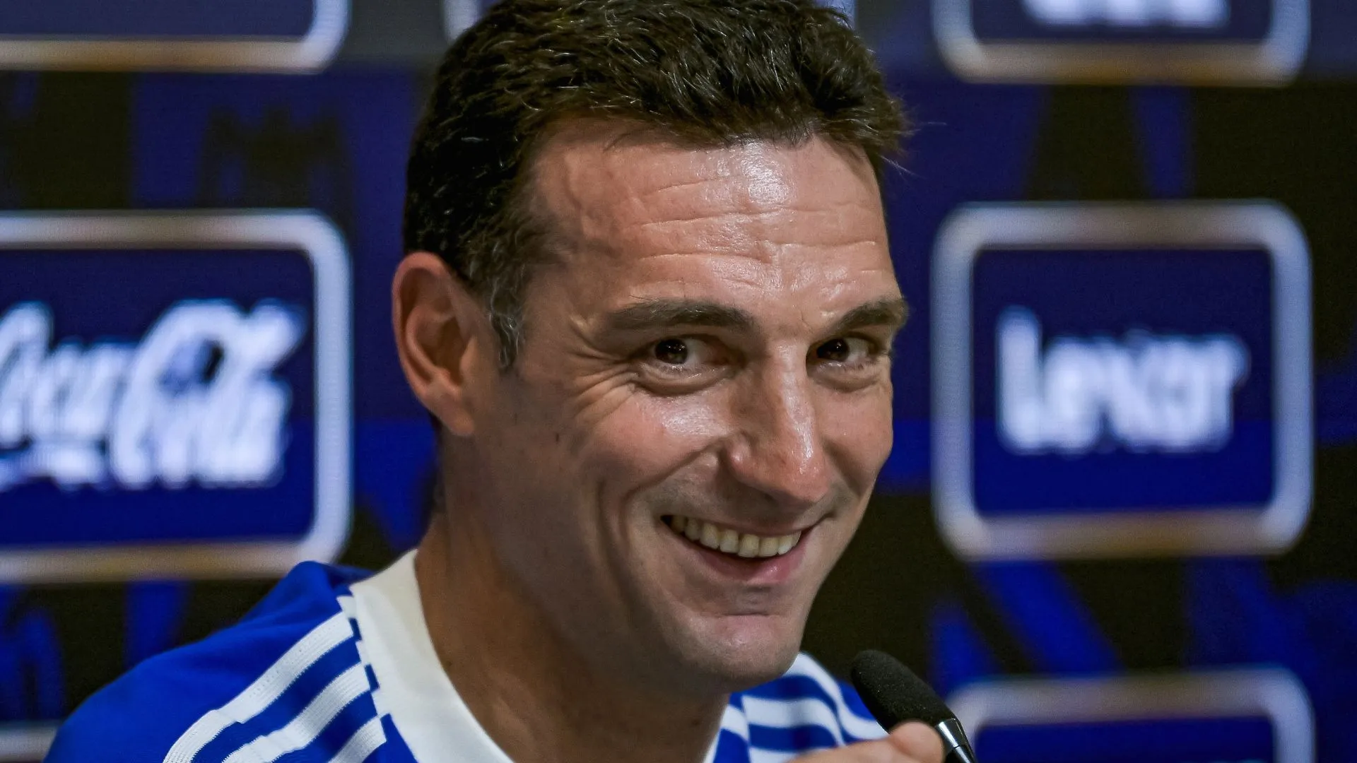 Scaloni vai comandar a Argentina em mais um jogo da Copa do Mundo (foto: Marcelo Endelli/Getty Images)