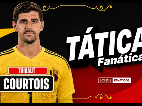 Courtois e seus dois metros são o escudo da Bélgica