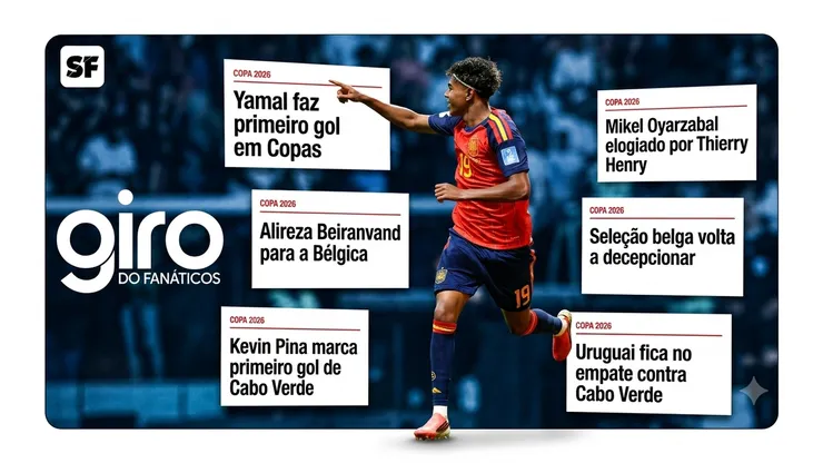 Giro da Copa: Resumo do dia com Espanha, empate da Bélgica e mais. Foto: Justin Setterfield/Getty Images | Imagem gerada com auxílio de IA - ChatGPT/Gemini.