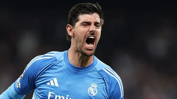 Courtois, goleiro do Real Madrid. Foto:Florencia Tan Jun/Getty Images